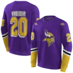 customized-minnesota-vikings-striped-sleeves-purple-hoodie-best-selling