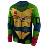customized-new-england-patriots-superhero-armor-blue-green-hoodie-best-selling