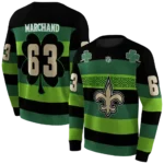 customized-new-orleans-saints-celtic-patterns-green-hoodie-best-selling