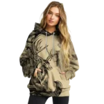 customized-new-orleans-saints-deer-silhouette-gold-hoodie-best-selling