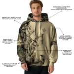 customized-new-orleans-saints-deer-silhouette-gold-hoodie-best-selling