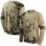 customized-new-orleans-saints-deer-silhouette-gold-hoodie-best-selling