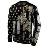 customized-new-orleans-saints-distressed-flag-gold-black-hoodie-best-selling