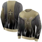 customized-new-orleans-saints-flame-design-gold-hoodie-best-selling