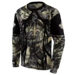 customized-new-orleans-saints-hunting-theme-gold-black-hoodie-best-selling