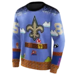 customized-new-orleans-saints-mario-blue-black-hoodie-best-selling