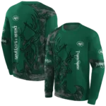 customized-new-york-jets-deer-silhouette-green-hoodie-best-selling
