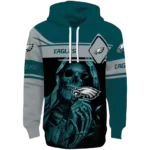 customized-philadelphia-eagles-grim-reaper-green-black-hoodie-best-selling