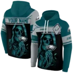 customized-philadelphia-eagles-grim-reaper-green-black-hoodie-best-selling
