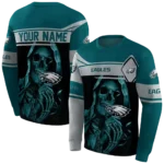 customized-philadelphia-eagles-grim-reaper-green-black-hoodie-best-selling