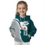 customized-philadelphia-eagles-peeking-snoopy-green-hoodie-best-selling