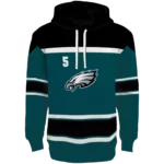 customized-philadelphia-eagles-striped-pattern-green-hoodie-best-selling