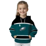customized-philadelphia-eagles-striped-pattern-green-hoodie-best-selling