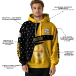 customized-pittsburgh-steelers-abstract-shape-gold-hoodie-best-selling