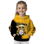 customized-pittsburgh-steelers-baby-yoda-gold-black-hoodie-best-selling