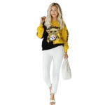 customized-pittsburgh-steelers-baby-yoda-gold-black-hoodie-best-selling