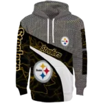 customized-pittsburgh-steelers-hexagonal-mesh-gold-black-gray-hoodie-best-selling