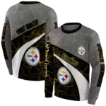 customized-pittsburgh-steelers-hexagonal-mesh-gold-black-gray-hoodie-best-selling