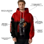 customized-san-francisco-49ers-baby-groot-red-black-hoodie-best-selling