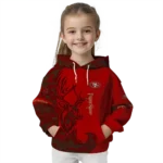 customized-san-francisco-49ers-deer-silhouette-red-hoodie-best-selling
