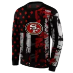 customized-san-francisco-49ers-distressed-flag-red-black-hoodie-best-selling