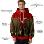 customized-san-francisco-49ers-flame-design-red-hoodie-best-selling