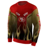 customized-san-francisco-49ers-flame-design-red-hoodie-best-selling