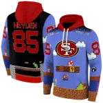 customized-san-francisco-49ers-mario-blue-black-hoodie-best-selling