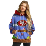 customized-san-francisco-49ers-mario-blue-black-hoodie-best-selling