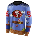 customized-san-francisco-49ers-mario-blue-black-hoodie-best-selling