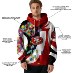 customized-san-francisco-49ers-puzzle-pieces-red-hoodie-best-selling