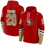 customized-san-francisco-49ers-striped-sleeves-red-hoodie-best-selling