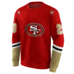 customized-san-francisco-49ers-striped-sleeves-red-hoodie-best-selling
