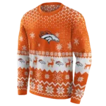 denver-broncos-reindeer-motif-orange-hoodie-best-selling