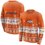 denver-broncos-reindeer-motif-orange-hoodie-best-selling