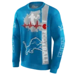 detroit-lions-football-heartbeat-blue-hoodie-best-selling