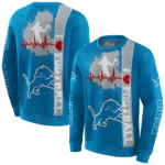 detroit-lions-football-heartbeat-blue-hoodie-best-selling