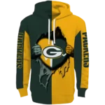 green-bay-packers-heartbeat-graphic-green-hoodie-best-selling