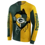 green-bay-packers-heartbeat-graphic-green-hoodie-best-selling