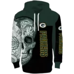 green-bay-packers-sugar-skull-green-black-hoodie-best-selling