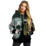green-bay-packers-sugar-skull-green-black-hoodie-best-selling