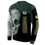 green-bay-packers-sugar-skull-green-black-hoodie-best-selling