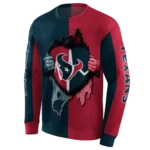 houston-texans-heartbeat-graphic-blue-hoodie-best-selling
