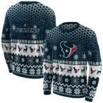 houston-texans-reindeer-motif-blue-hoodie-best-selling