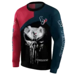 houston-texans-skull-punisher-red-black-hoodie-best-selling