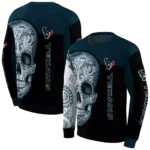 houston-texans-sugar-skull-blue-black-hoodie-best-selling