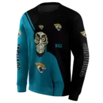 jacksonville-jaguars-achmed-skull-teal-hoodie-best-selling