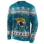 jacksonville-jaguars-christmas-trees-teal-hoodie-best-selling