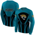 jacksonville-jaguars-concentric-lines-teal-black-hoodie-best-selling