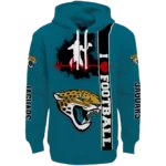 jacksonville-jaguars-football-heartbeat-teal-hoodie-best-selling